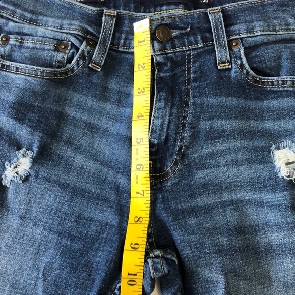 Hollister‎ Distressed Skinny Jeans Dark Wash Denim Slim Fit Size 30x30 - Picture 7 of 8